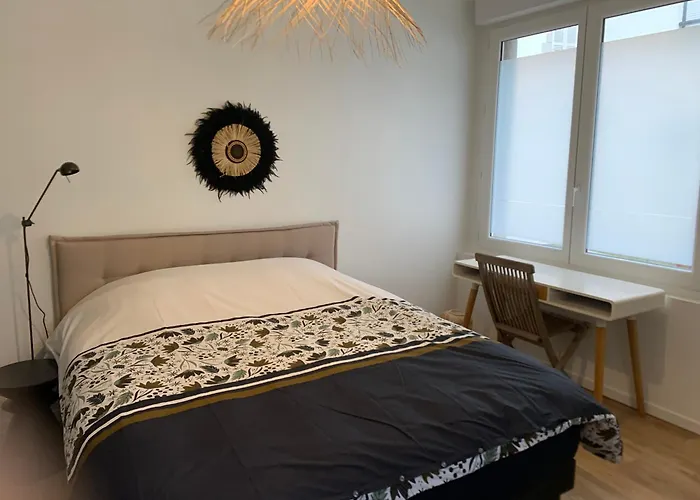Appartement En Rdc Chaleureux A 100M Des Plages Et Du Centre Ville