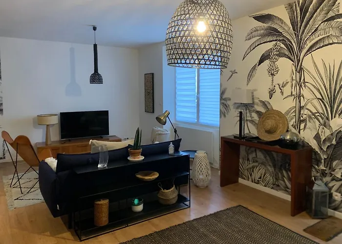 Appartement En Rdc Chaleureux A 100M Des Plages Et Du Centre Ville